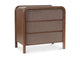 BZ-1143-03 Rye 3 Drawer Nightstand Warm Brown