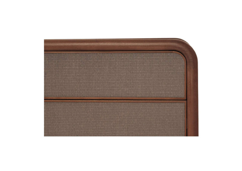 BZ-1144-03 Rye 6 Drawer Dresser Warm Brown