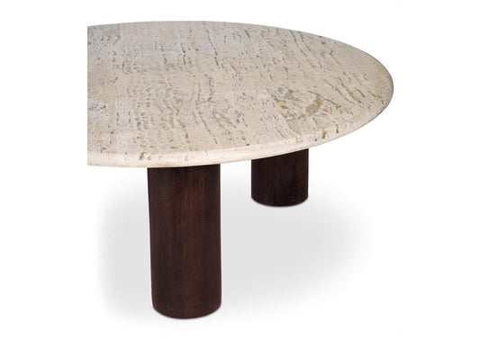 BZ-1153-34-0 Landon Coffee Table Beige Travertine