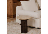 BZ-1154-34 Landon Accent Table Beige Travertine