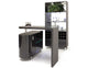 Basel Gray Oak Bar Counter