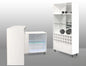 Basel White Lacquer Bar Counter and Bar Wall