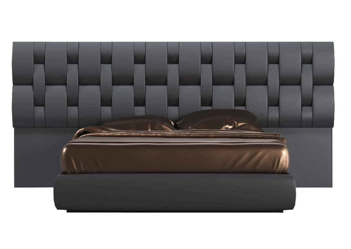 i43219 Emporio Black King size Bed