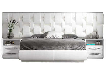 i43213 Emporio White Queen size Bed