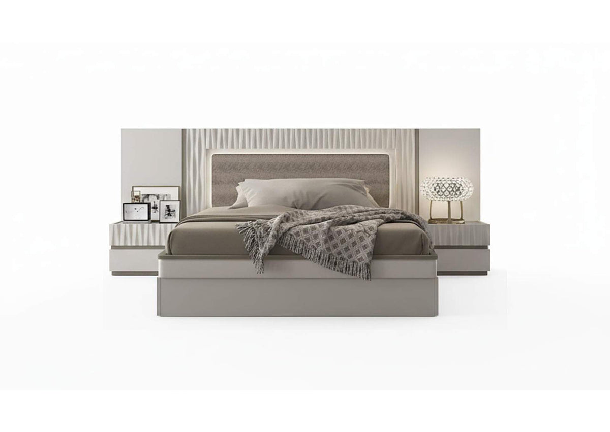 i43051 Marina Taupe Storage kit for King size Bed
