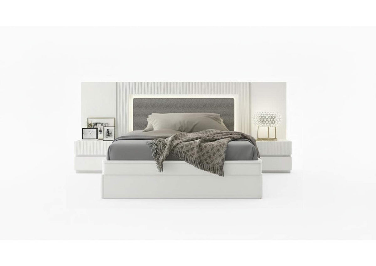 i43070 Marina White Storage kit for KS Bed