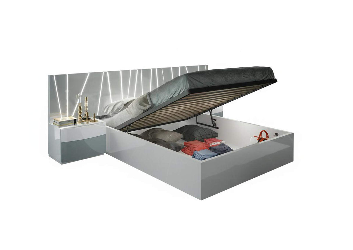 i43180 Ronda SALVADOR Queen size Storage bed