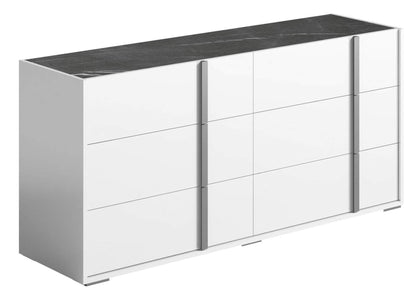 i38459 Bianca Marble Double dresser