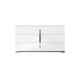 i42733 Carrara White Dresser