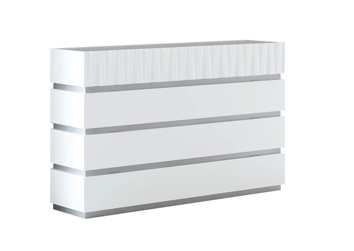 i41498 Marina Single Dresser WHITE