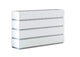 i41498 Marina Single Dresser WHITE