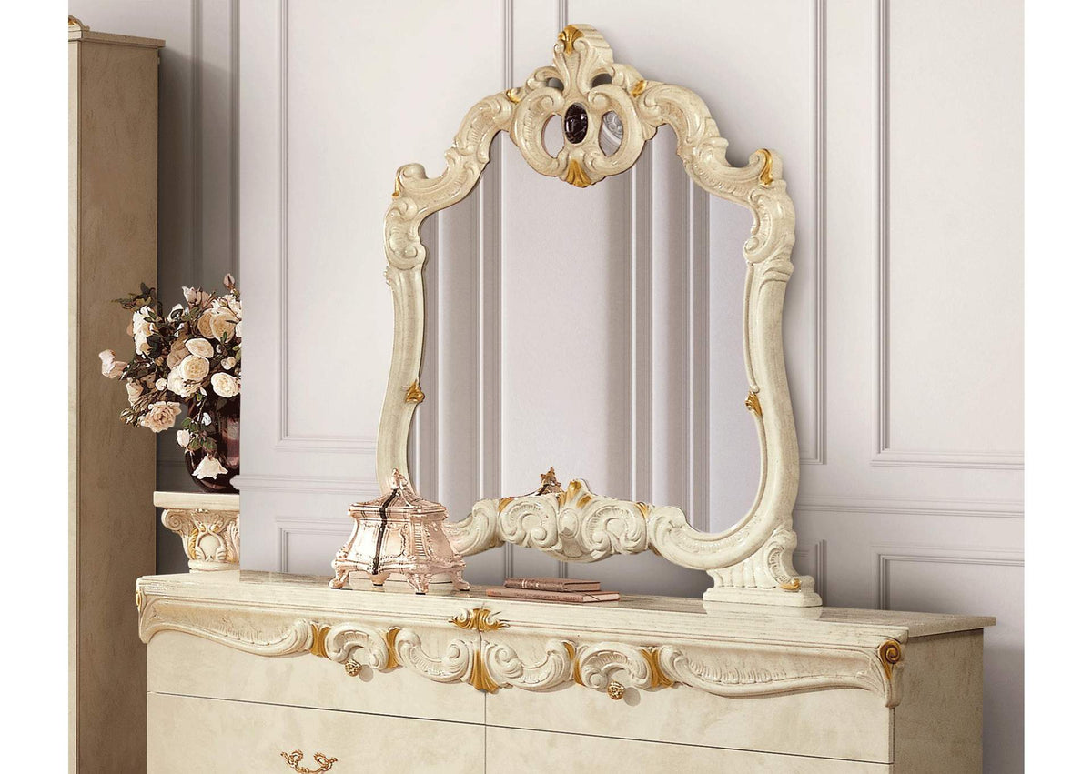 i37880 Barocco IVORY mirror