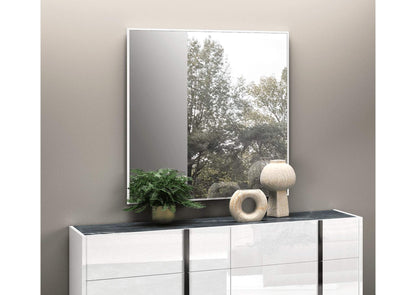 i38509 Bianca Marble Mirror