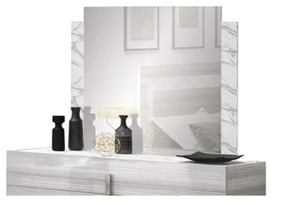 i37855 Carrara mirror for white or grey dresser/ buffet