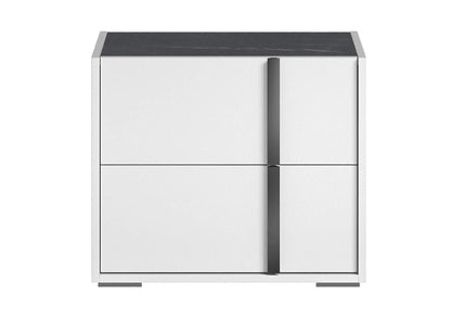 i38458 Bianca Marble Nightstand
