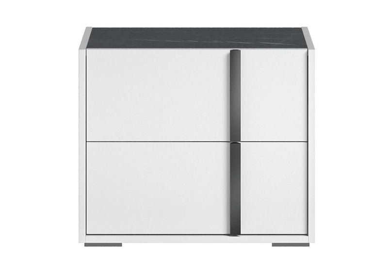 i38458 Bianca Marble Nightstand