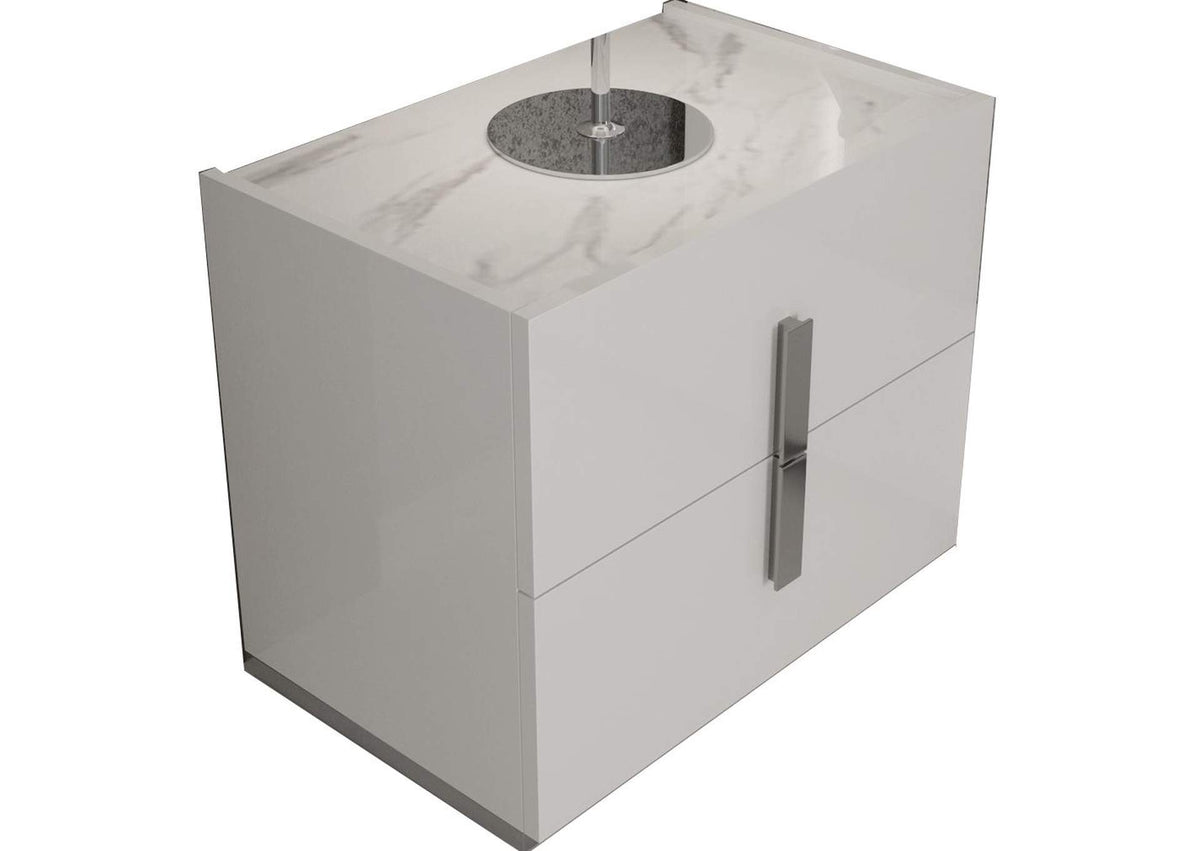 i28813 Carrara Nightstand White