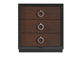 i37497 Emporio Black Nightstand