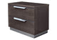 i39723 Kroma SILVER Nightstand