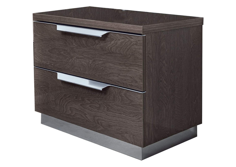 i39723 Kroma SILVER Nightstand