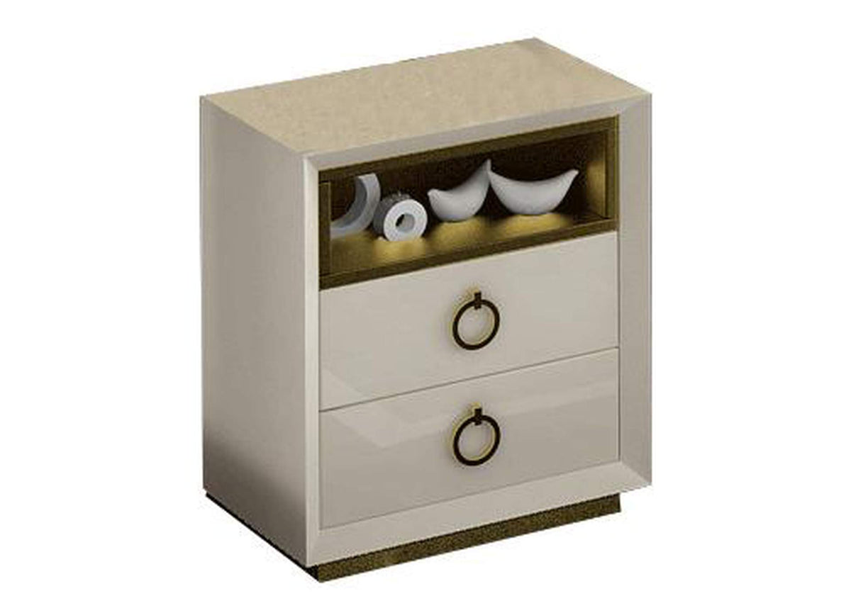 i26107 Velvet Nightstand