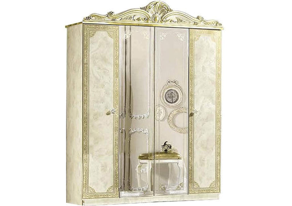 i24005 Leonardo 4 Door Wardrobe