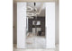 i42346 Dama Bianca -Onda 4 Door Wardrobe White