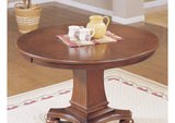 CR-87148-63-TB Sunset Trading Bellagio Dining and Poker Table| Reversible Game Top | Brown Cherry Wood
