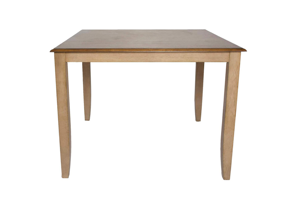 DLU-BR4848CB-PW Sunset Trading Brook 48" Square Gathering Pub Table