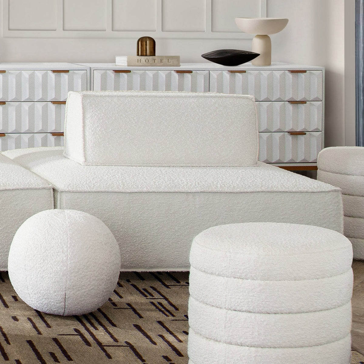 Cara Square Modular Lounger
