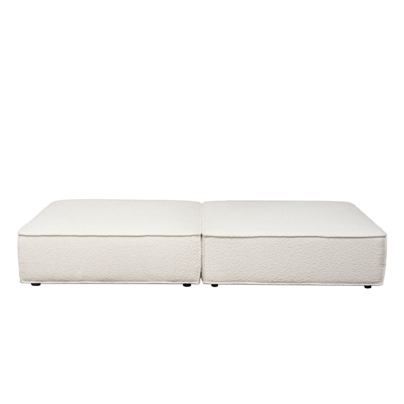 Cara 2-Piece Square Modular Lounger