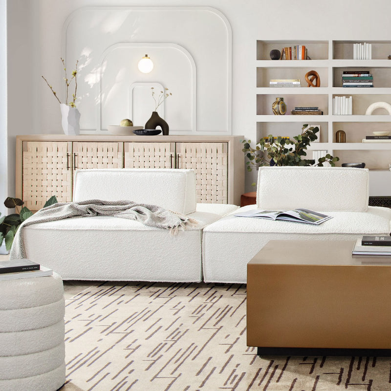 Cara 2-Piece Square Modular Lounger