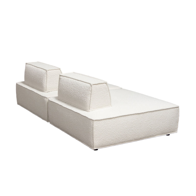 Cara 2-Piece Square Modular Lounger
