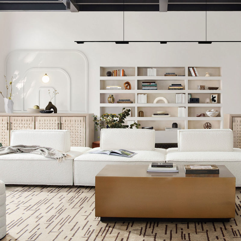 Cara 3-Piece Square Modular Lounger