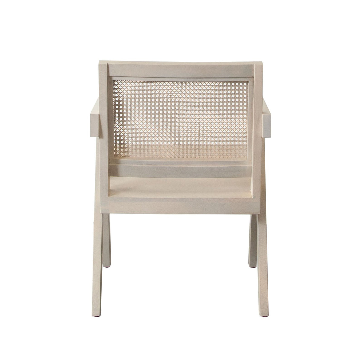 Carter Dining/Accent Chair in Solid Wood Frame in Natural Finish w/ Natural Cane Seat Back