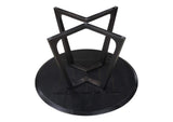 CB-1003-02-0 Godenza Round Dining Table Black