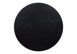CB-1003-02-0 Godenza Round Dining Table Black