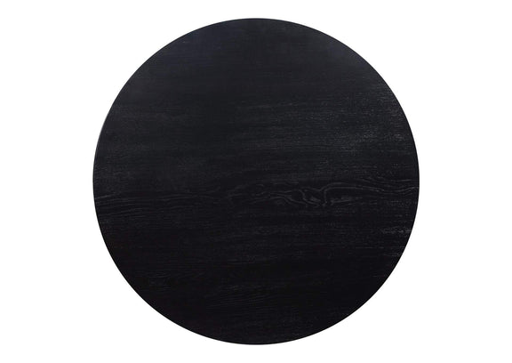 CB-1003-02-0 Godenza Round Dining Table Black