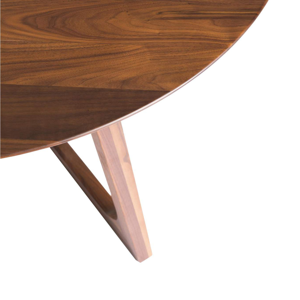 CB-1003-03-0 Godenza Round Dining Table Walnut