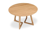 CB-1003-24-0 Godenza Round Dining Table Natural Oak