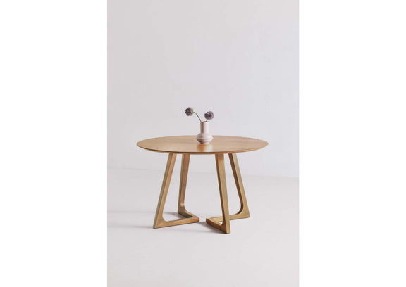 CB-1003-24-0 Godenza Round Dining Table Natural Oak