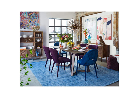 CB-1004-03-0 Godenza Rectangular Dining Table Walnut