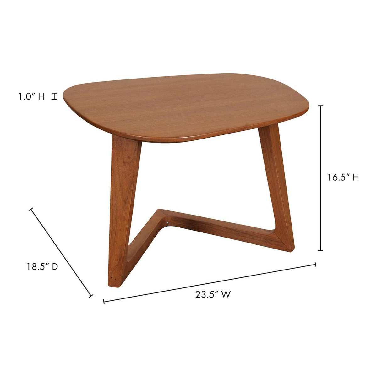 CB-1018-03 Godenza End Table Brown