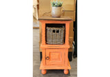 CC-TAB016TLD-CRRW-B Sunset Trading Cottage End Table with Basket