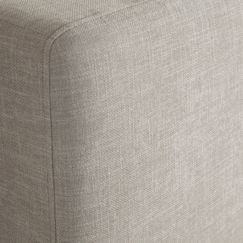 Cloud2 43" Low Profile Queen Bed in Sand Fabric