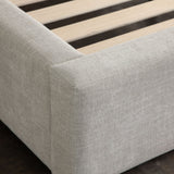 Cloud2 43" Low Profile Queen Bed in Sand Fabric