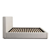Cloud2 43" Low Profile Queen Bed in Sand Fabric