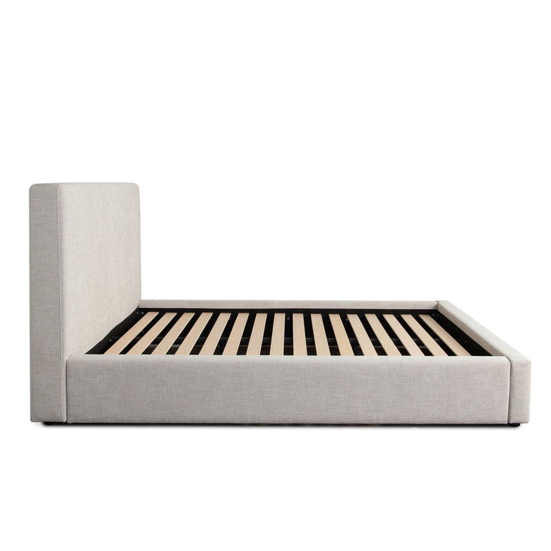 Cloud2 43" Low Profile Queen Bed in Sand Fabric