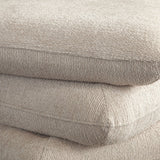 Code Three-Tiered Cushion Ottoman in Birch Performance Fabric