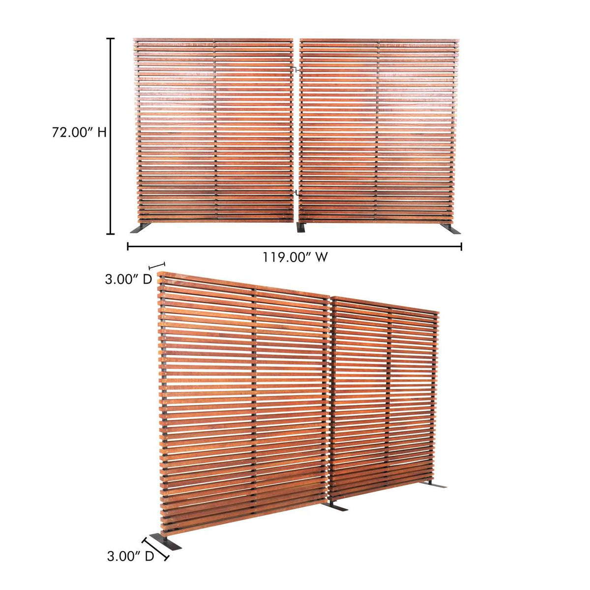 CV-1013-24 Damani Screen Brown